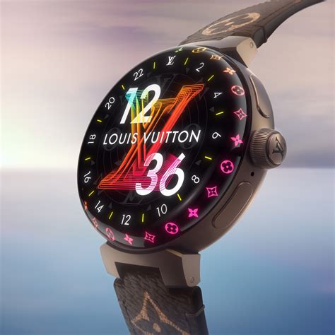 lv montre connectée|Tambour Horizon Light Up Connected Watch .